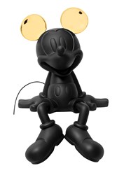 Mickey Take2 by Kelly Hoppen Matte Black & Chromed Gold by Leblon Delienne - Limited Edition Sculpture sized 12x19 inches. Available from Whitewall Galleries